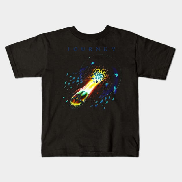 Journey Rock Band Kids T-Shirt by PUBLIC BURNING